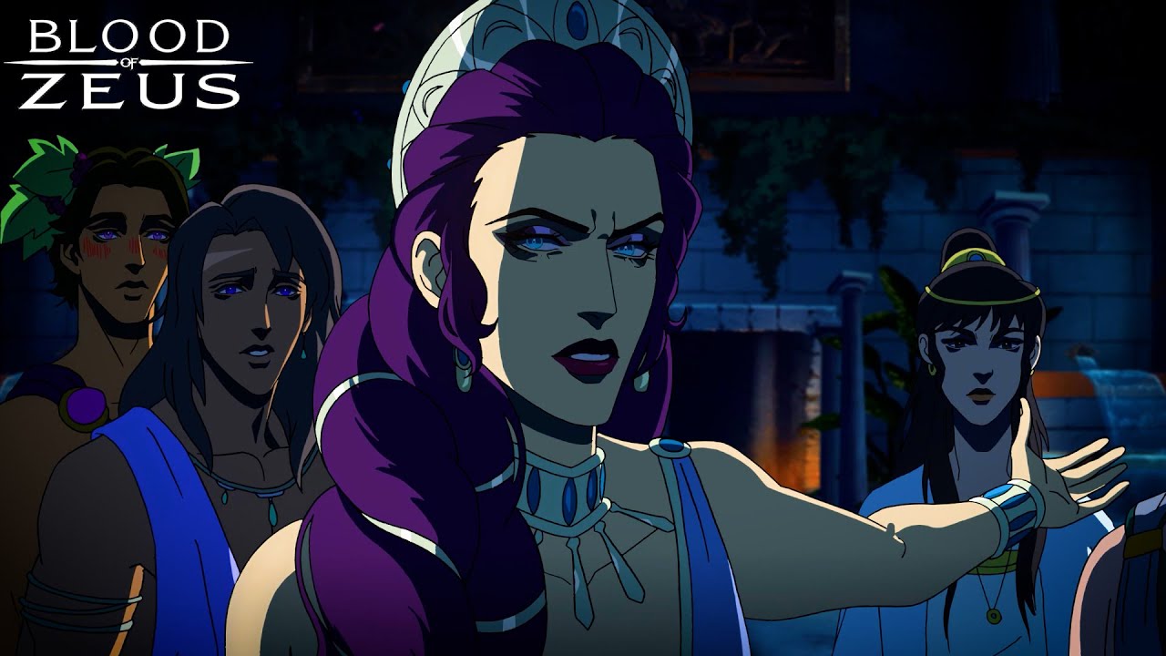 Hera Confronts Zeus and Heron on Olympus | Blood of Zeus