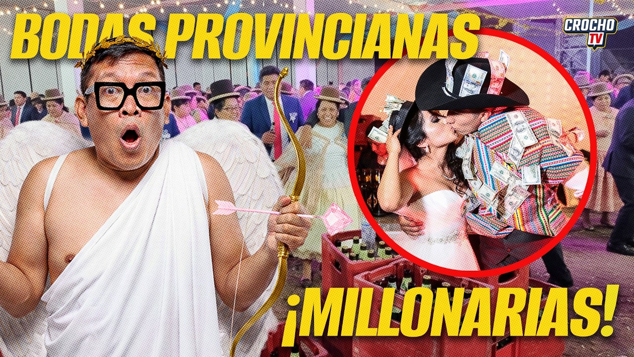 👩‍❤️‍👨🤑 ¡ASÍ SON LAS BODAS PROVINCIANAS MÁS LUJOSAS EN EL PERÚ! | ESPECIAL SAN VALENTÍN | CROCHO TV