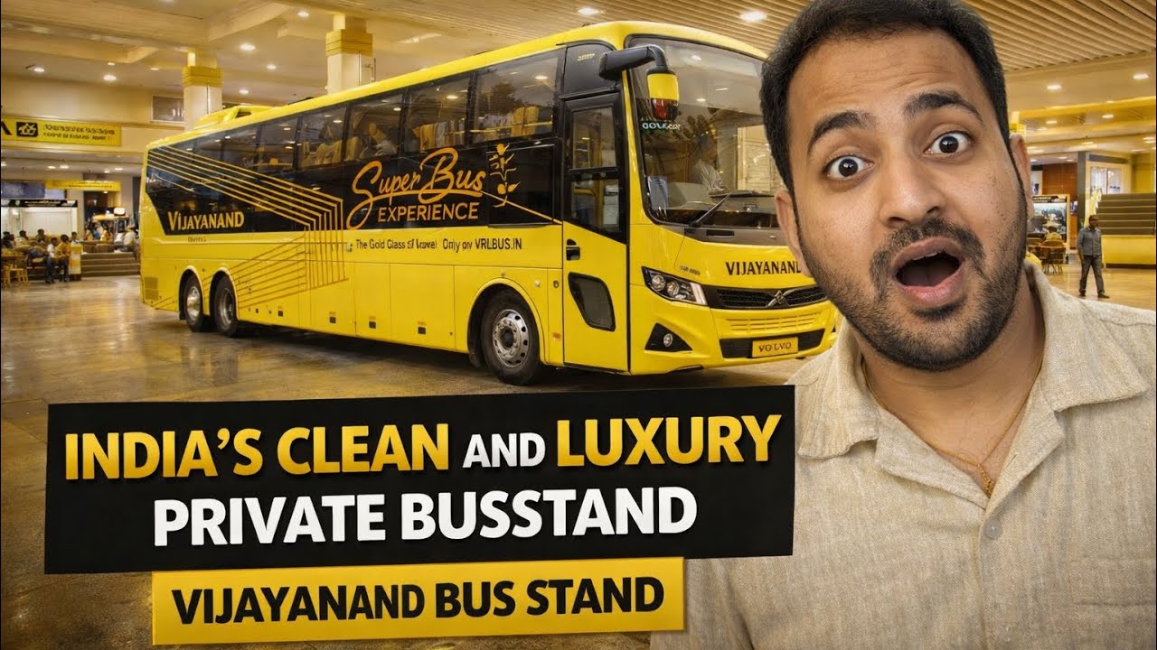 I Didn’t Expect This at Bangalore’s VRL Bus Stand #vlog #kannada 