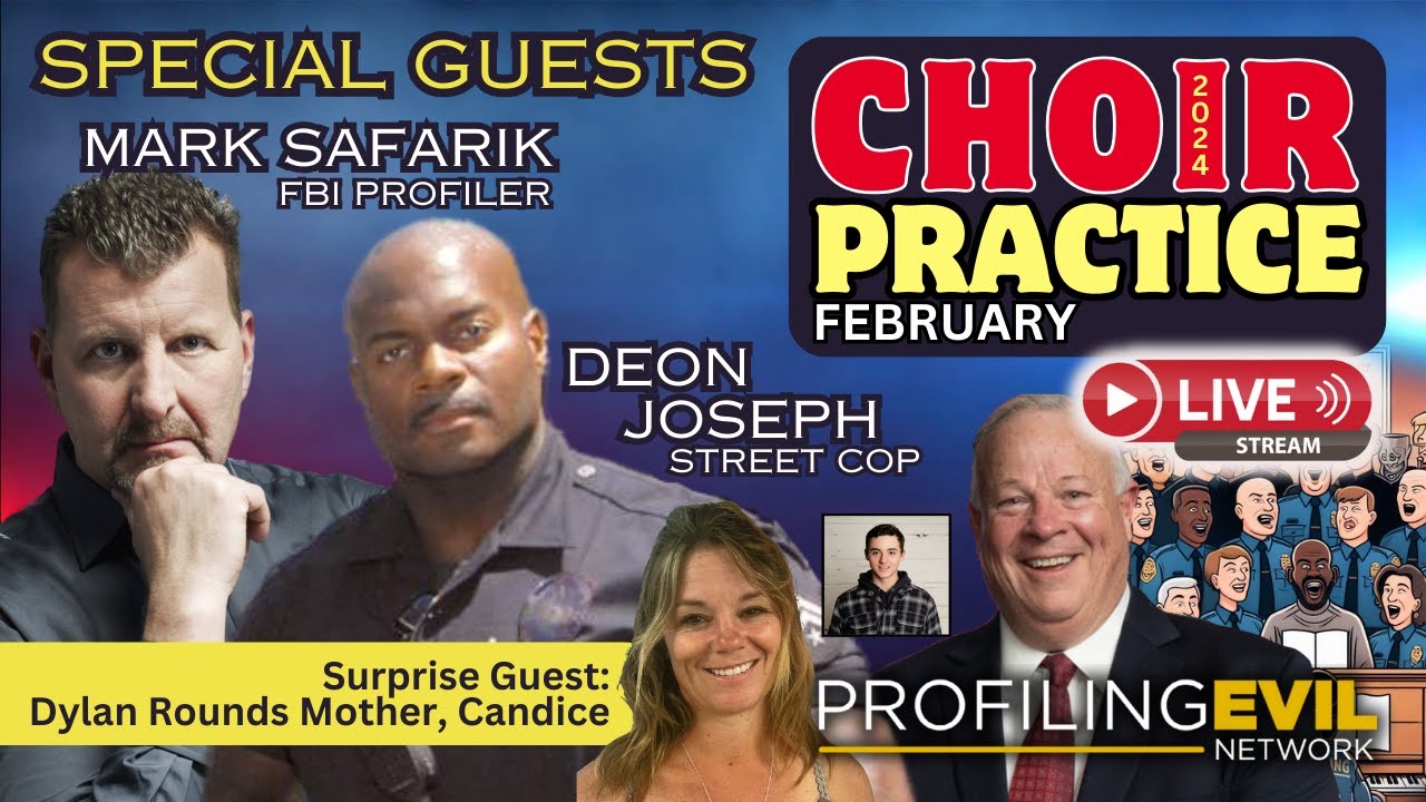 Choir Practice FBI Profiler Mark Safarik, Skid Row Cop Deon Joseph and Dylan Rounds Mom