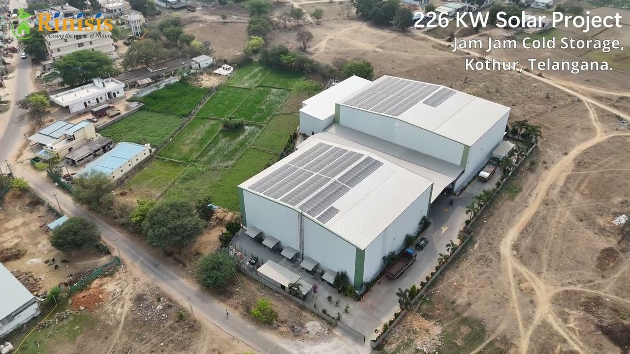 226kW Solar Rooftop System at Jam Jam Coldstorage