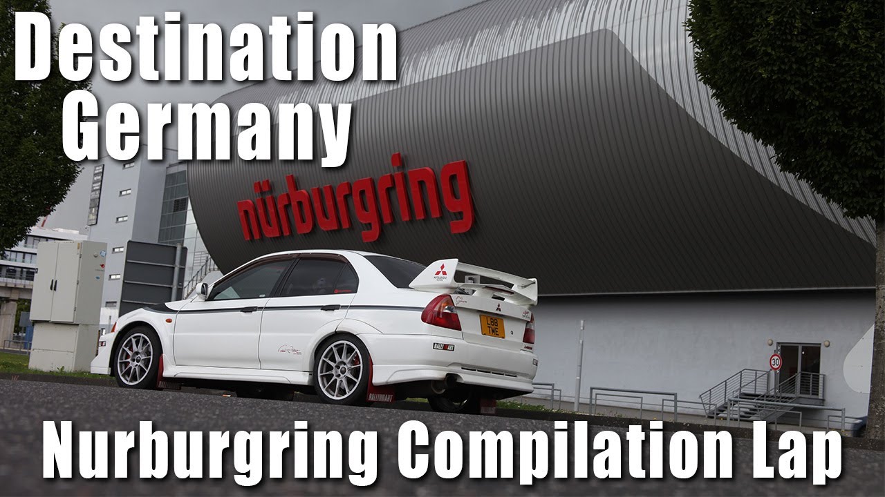 TOMMI MAKINEN POV  Nurburgring Compilation Lap Mitsubishi Evo TME