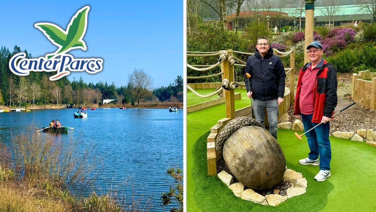 Center Parcs Longleat Forest, День 2 - Приключенческий гольф, площадь и деревенская площадь!