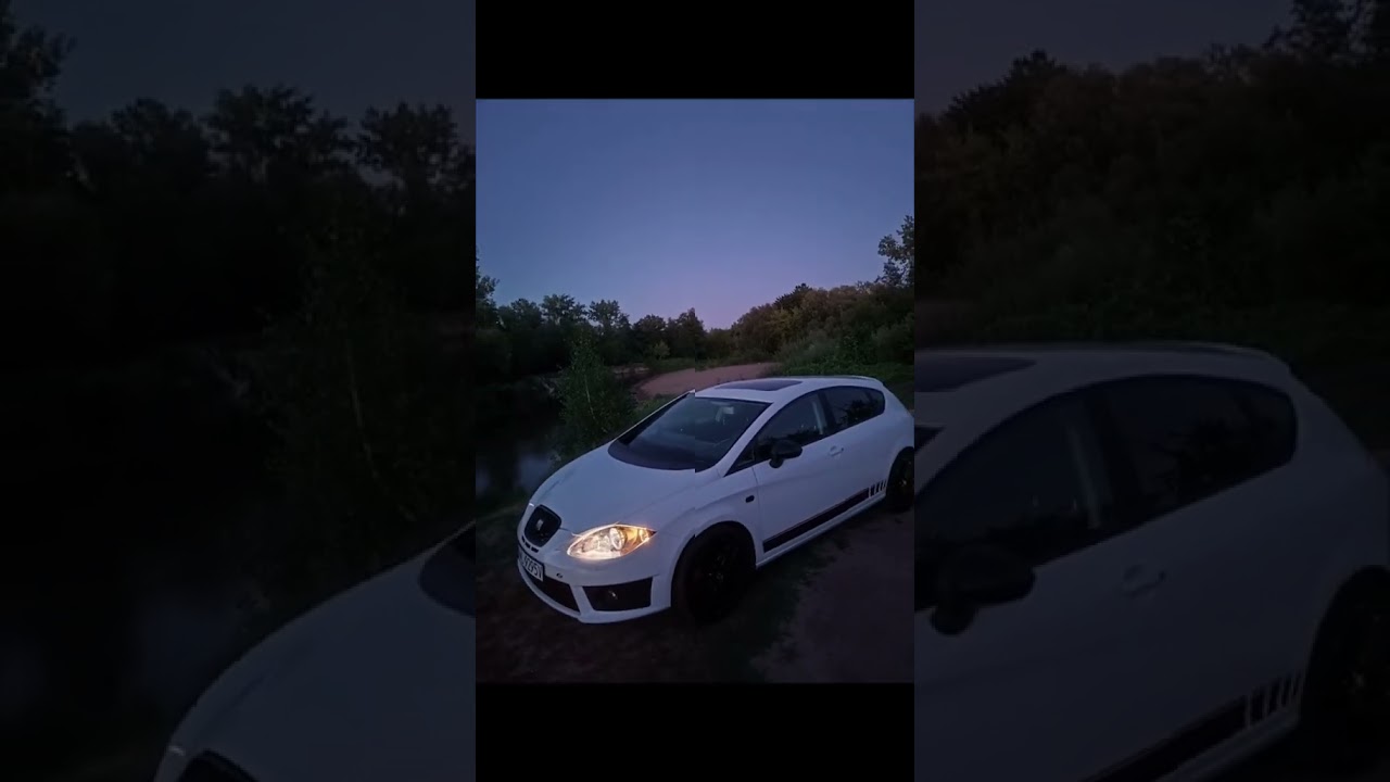 Leonik nad Woda #leon #car #seatleonfr #jeziorko #carphotography #widoki #shorts #dc #carlovers