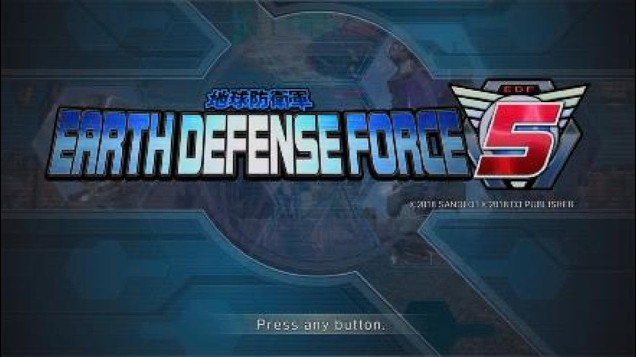 Earth Defense Force 5- PS5 Gameplay 4K HDR