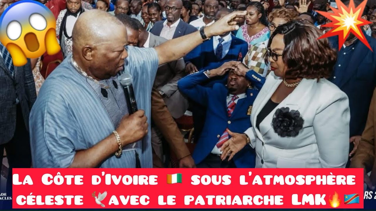 😱L’église Ambassade des miracles 🇨🇮sous l’atmosphère de gloire avec le patriarche Léopold Mutombo 🇨🇩
