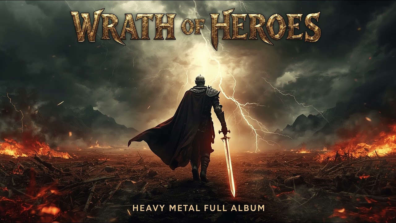 WRATH OF HEROES – Epic Traditional heavy Metal (2 HOURS) | Fire, War & Glory