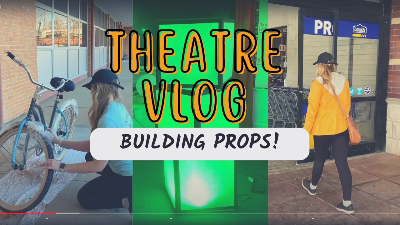 THEATRE VLOG | Working on Set/Props for the Wizard of Oz!