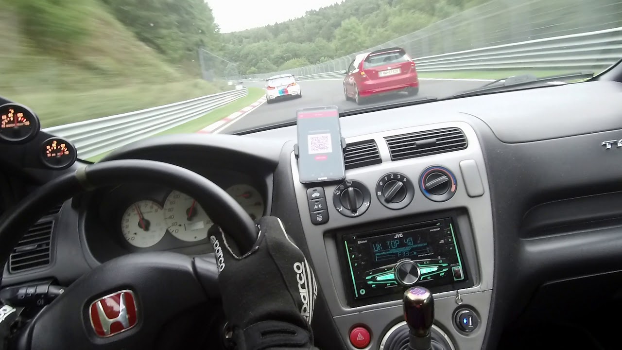 Civic Type R EP3 K20 vs K24 - Nordschleife touristenfahren BTG 8.39