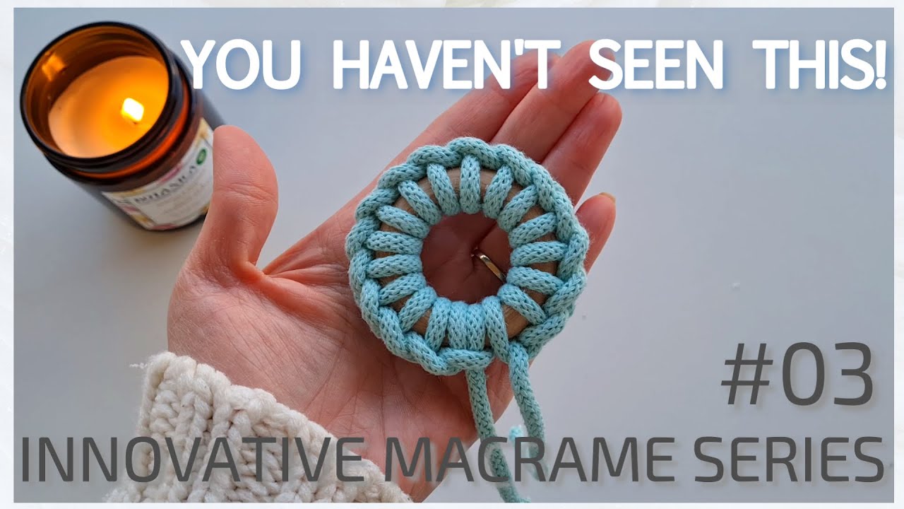 How to Wrap a Ring [Looped Hitching Pattern] || INNOVATIVE MACRAME Series #03