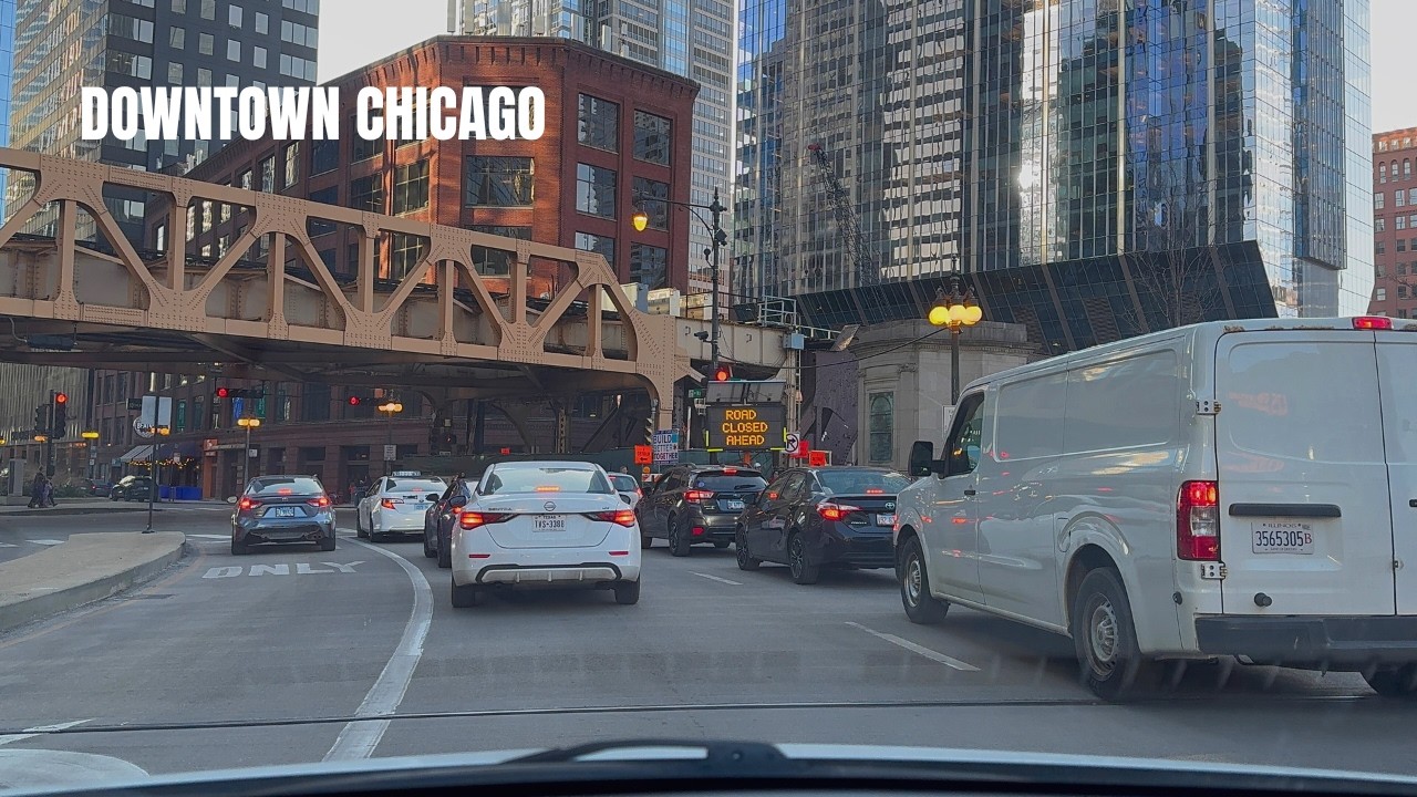 Driving Downtown Chicago | Full City Drive PART 2