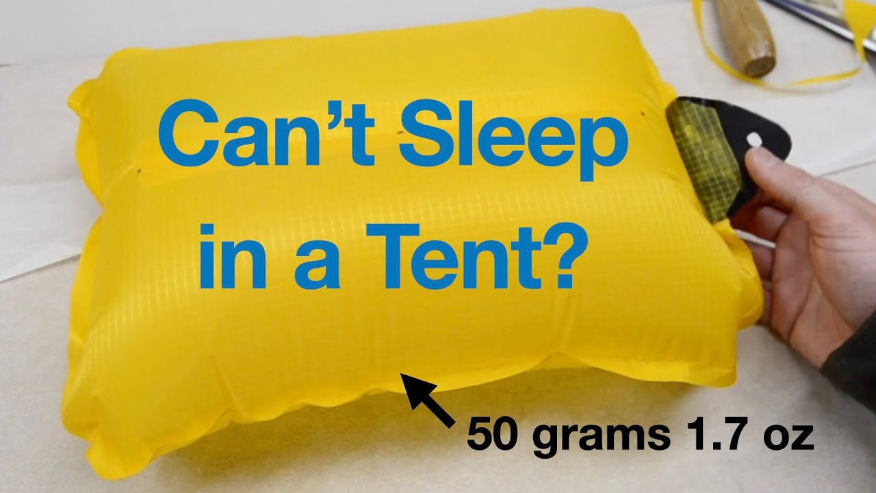 How to Make an Ultralight Camping Pillow