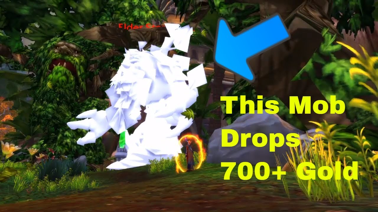 Mobs Drop 3000 Gold In Legacy Raid, bug?