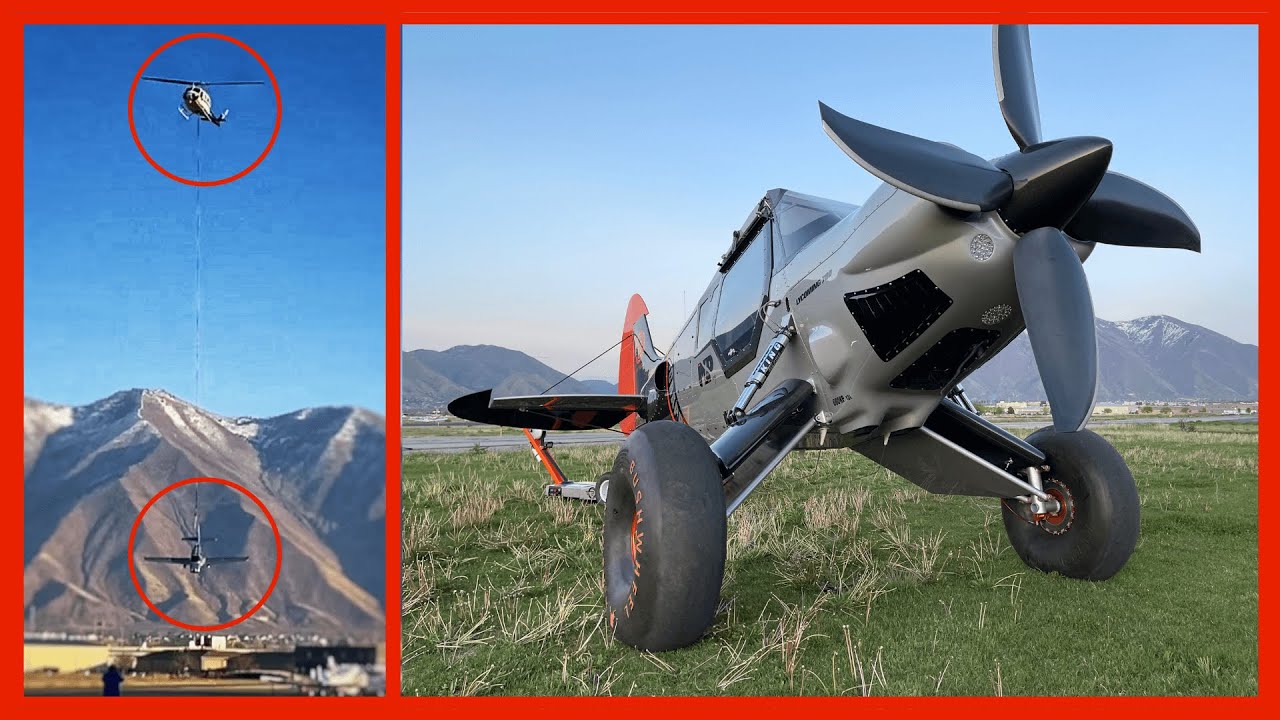 Helicopter picks up airplane & Scrappy thermal tests | Scrappy #53