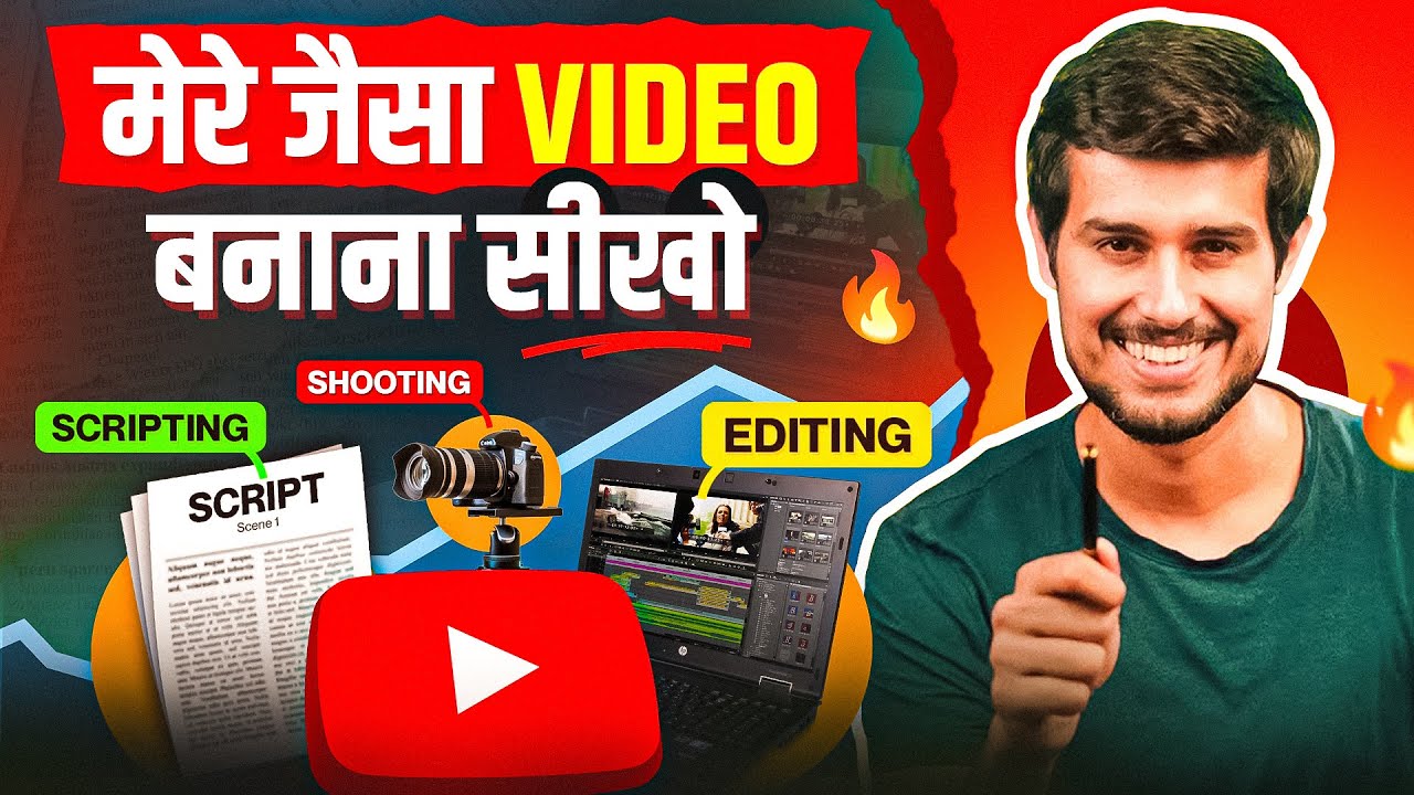 DHRUV RATHEE जैसा VIDEO कैसे बनाए ? Shooting, Scripting, Editing & Uploading | A To Z Explained 🔥