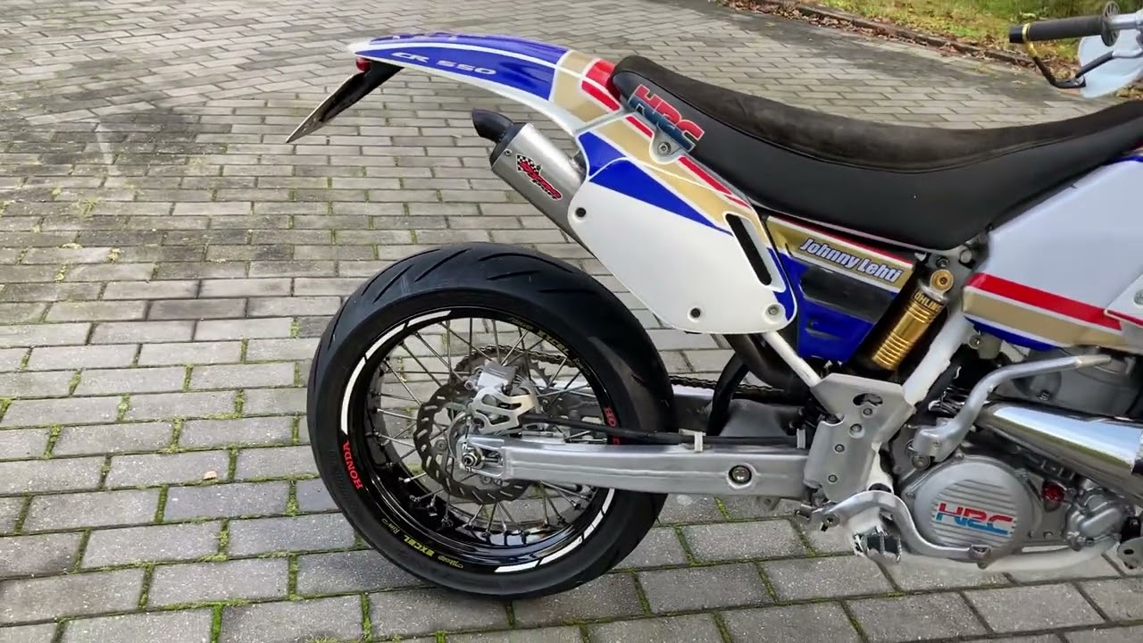 Honda CR500. Ett speciellt bygge i en vassare version.