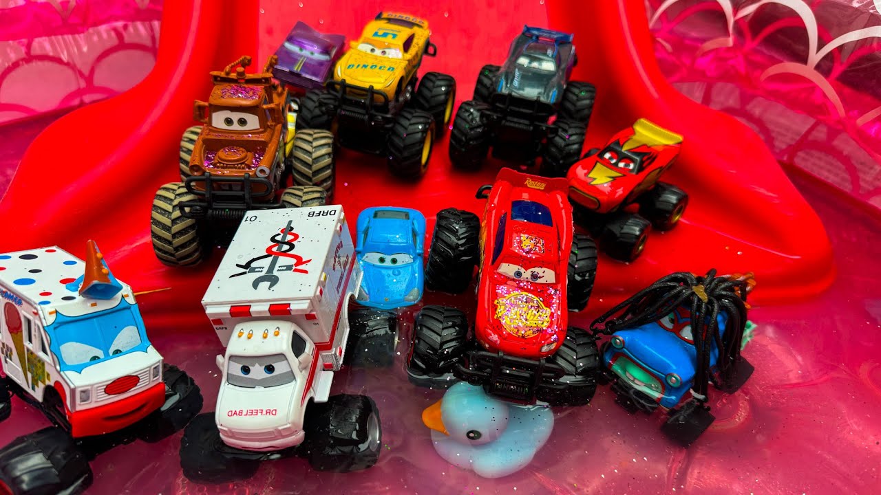 Pixar's: Cars On The Road | Lightning McQueen, Sally, Darth Mater, Luigi, Mack Truck, Chick Hicks
