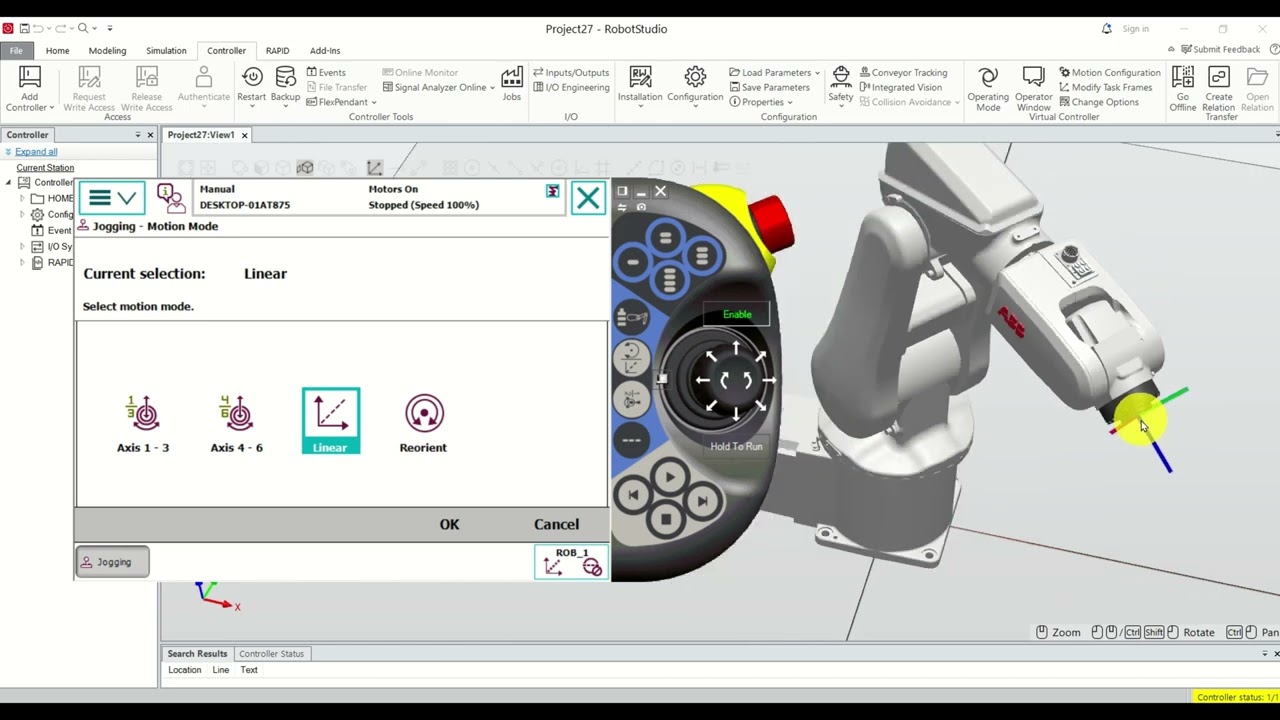 How to Memorize Robot Points using FlexPendant-Teach Pendant for ABB Robot Programming-ABB Tutorials