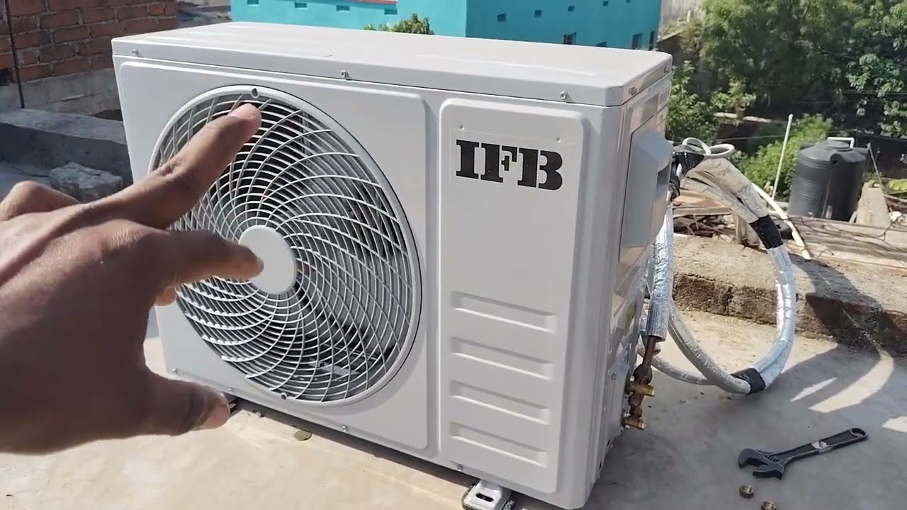 IFB split AC gas restore/IFB AC uninstallation/India's number 1 split AC/IFB AC Jet servicing