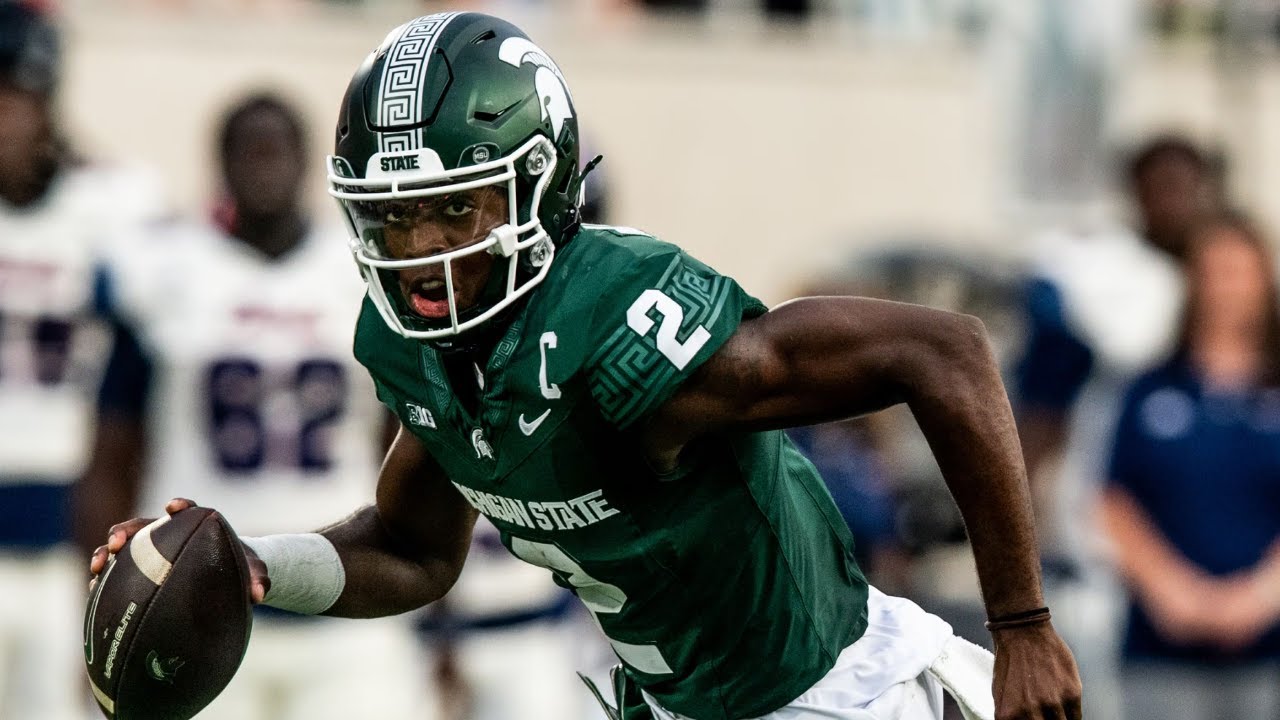 Aidan Chiles || Michigan State Spartans Quarterback || 2024 Sophomore Highlights