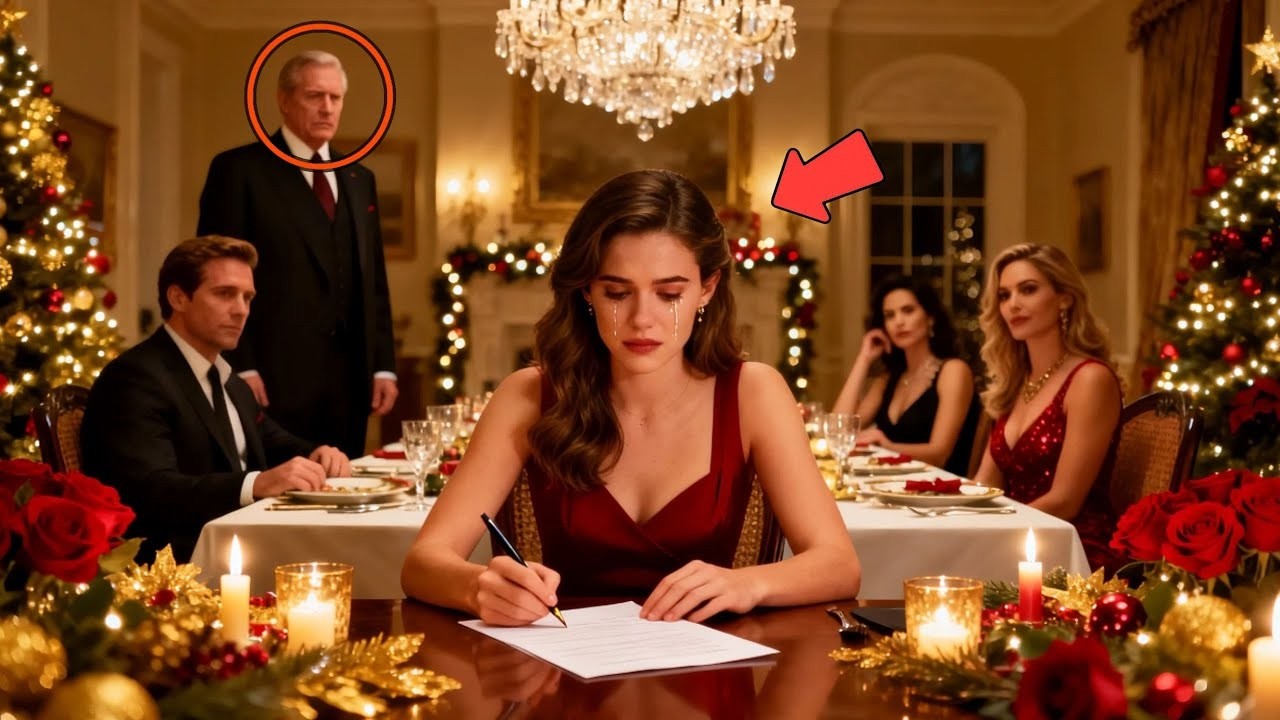 Entre lágrimas, firmó el divorcio durante la cena de Navidad; nadie sabía que su padre era multimill