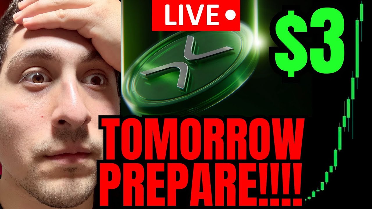 XRP CRASH to CONTINUE??!! XRP LIVE NOW