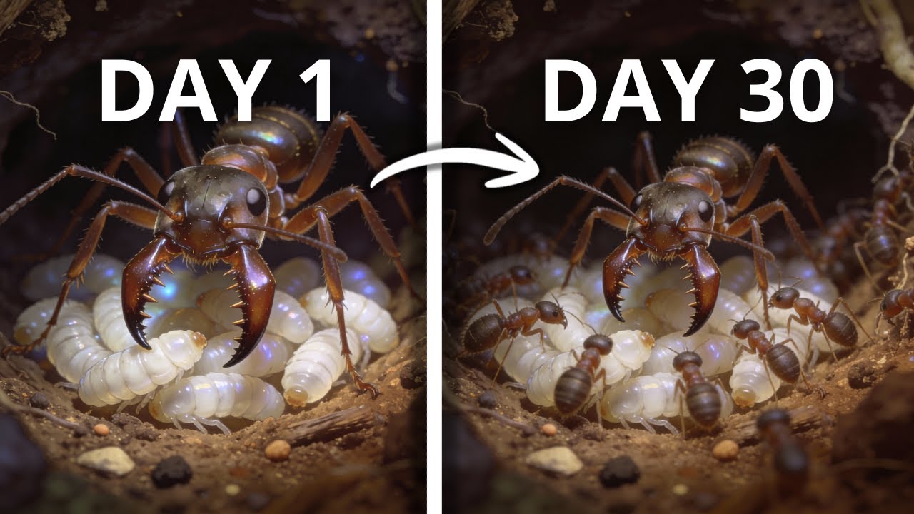 Simulating a Trap Jaw Ant Colony for 30 Days