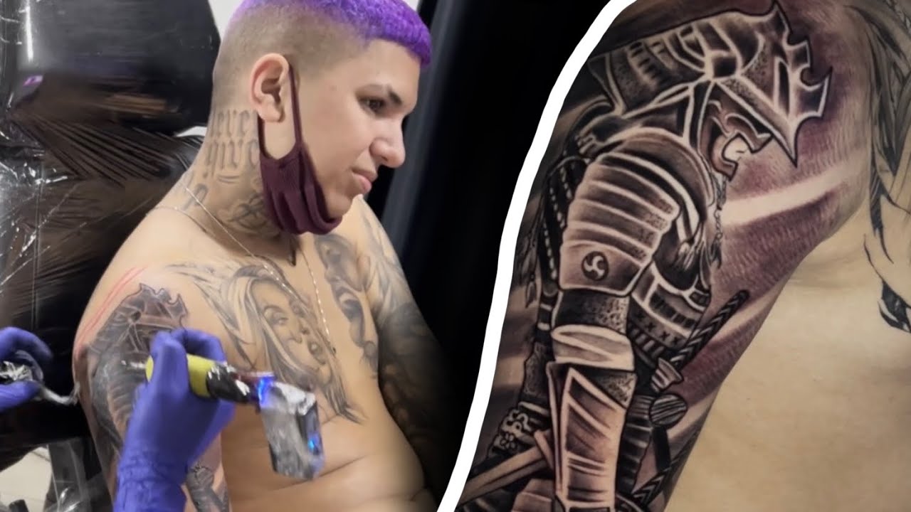 TATTOO de SAMURAI no Eltin da Loud 🔥