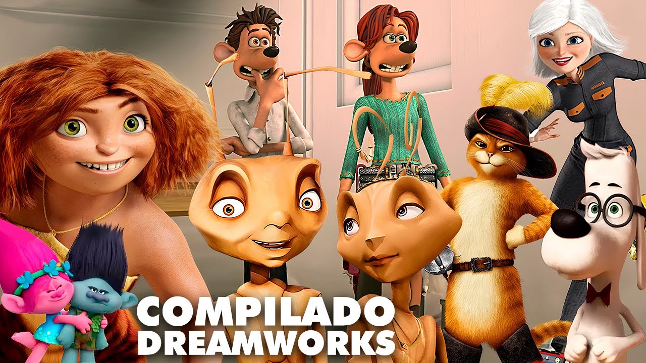 MARATONA ANIMAÇÕES DA DREAMWORKS parte 1 | Melhores Momentos e Trechos Nostálgicos