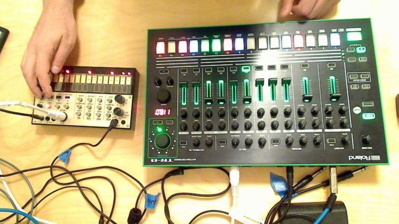 Jam on the TR8, & Volca Keys 15-10-2015