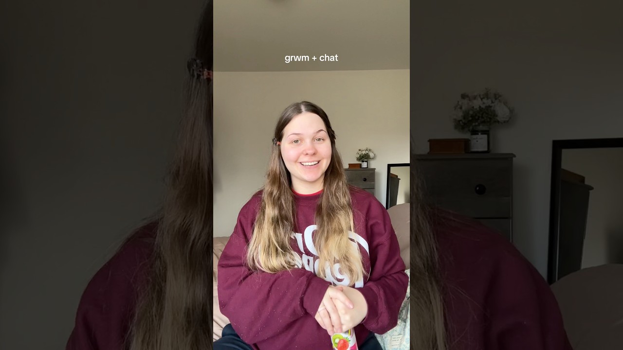 grwm + chat #firstpregnancy #wannabeinfluencer #grwm #chatwithme