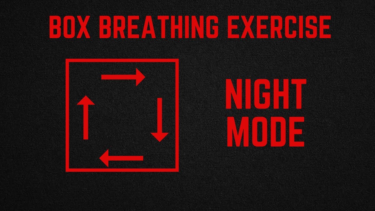 Guided Box Breathing - Night Mode for Deep Sleep