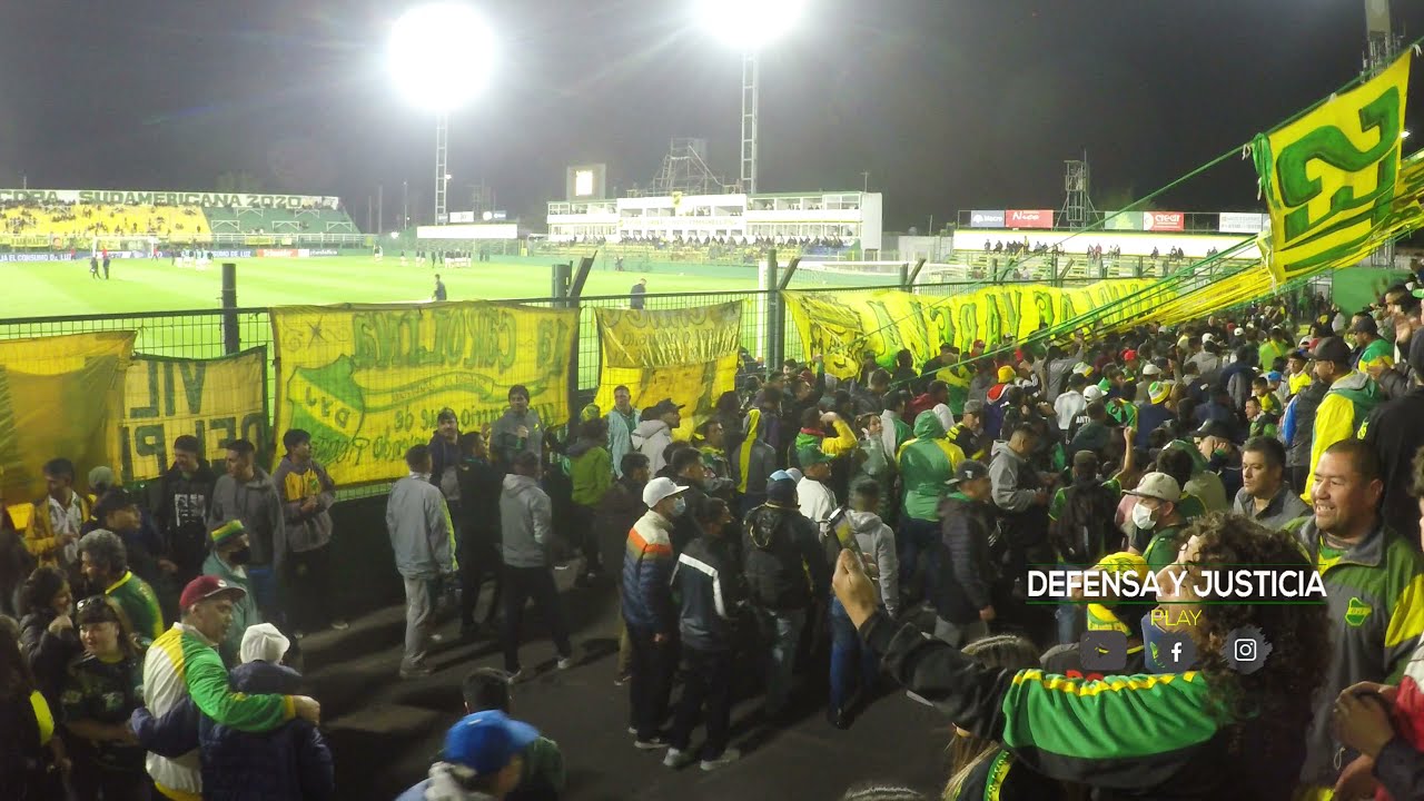 La fiesta de La banda de Varela - DEF vs EST - Defensa y Justicia PLAY 💛💚⚽