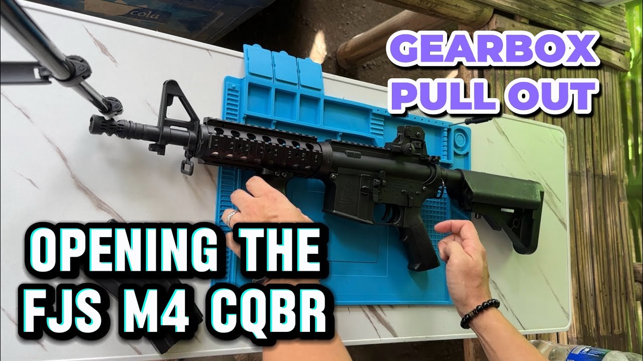 OPENING THE FJS M4 CQBR Gearbox Pull out