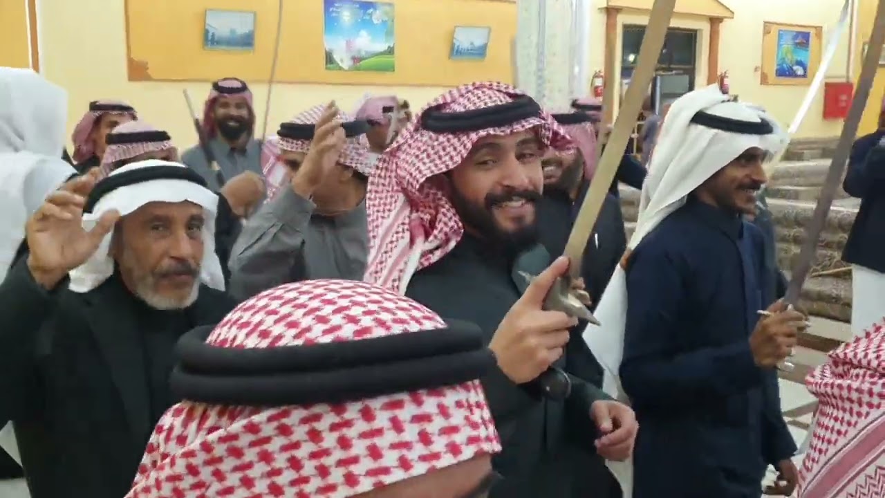 حفل زواج الشاب نايف غرم الله بخرش من قرية الراعب