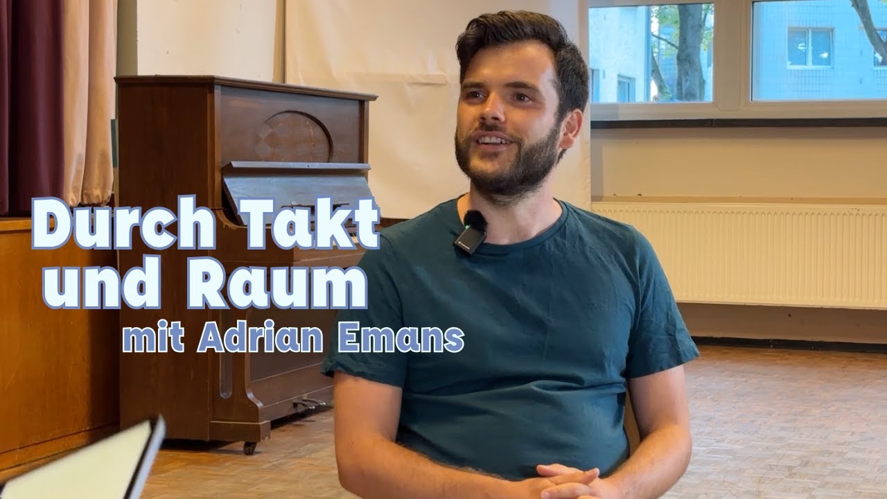 Durch Takt und Raum mit Adrian Emans über Erfolg von Chorgründungen & emotionsreiche Konzeptkonzerte