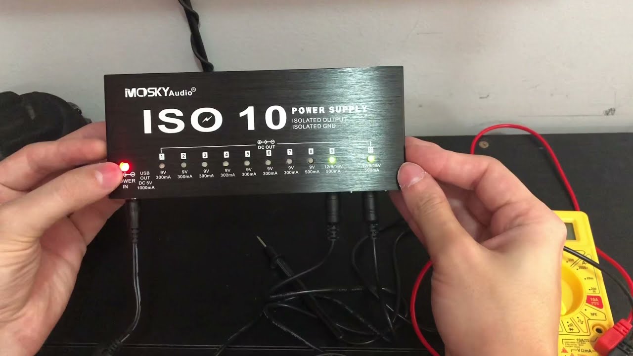 Unboxing review fonte isolada Mosky ISO 10 power supply