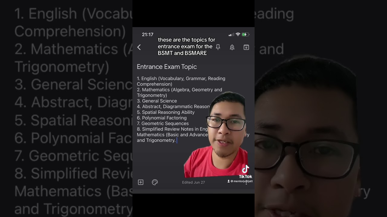 General Topics for Entrance Exam #entrance #entranceexam #college
