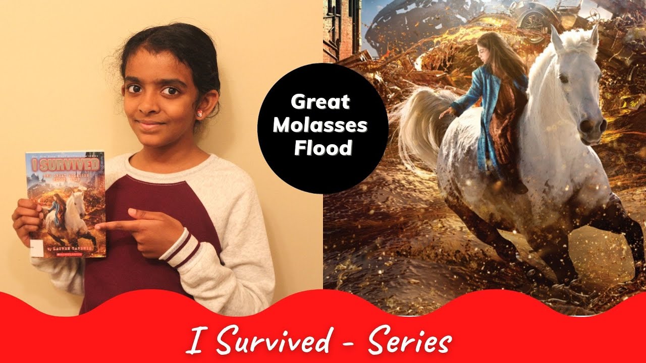 I Survived The Great Molasses Flood, 1919/ Children Book Review/ Kid Booktuber/ Lauren Tarshis