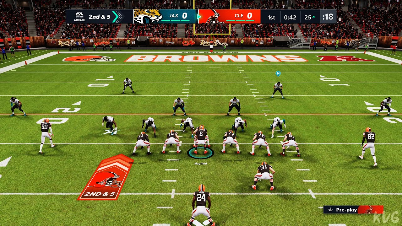 Madden NFL 21 - Jacksonville Jaguars vs Cleveland Browns - Gameplay (PS5 UHD) [4K60FPS]