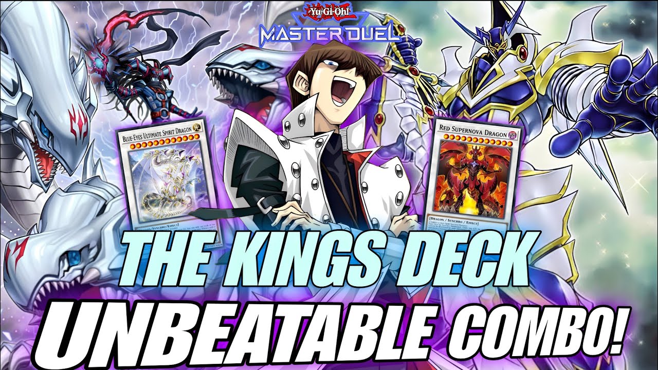How to Play the Crazy Kings Deck!🔥 Blue-Eyes Buster Blader Magia | Yu-Gi-Oh! Master Duel