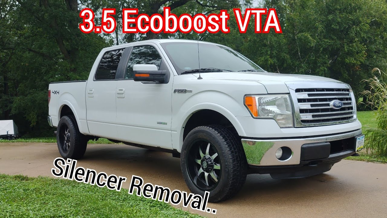 3.5 Ecoboost VTA mod, снятие глушителя и фильтра K&N!!