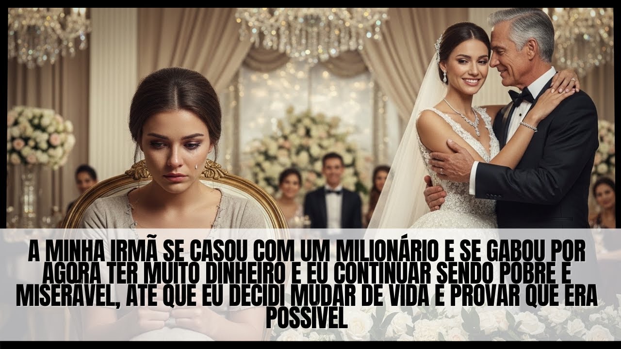 VOCÊ SEMPRE SERÁ UMMA POBRE E MISERÁVEL- DISSE A MINHA IRMÃ NO CASAMENTO COM UM MILIONÁRIO