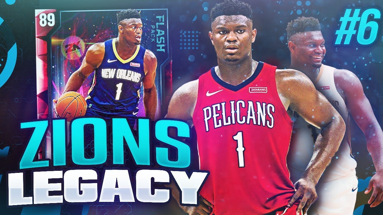 ZIONS LEGACY #6 - HIS BEST GAME SO FAR! NBA 2K20 MYTEAM!!