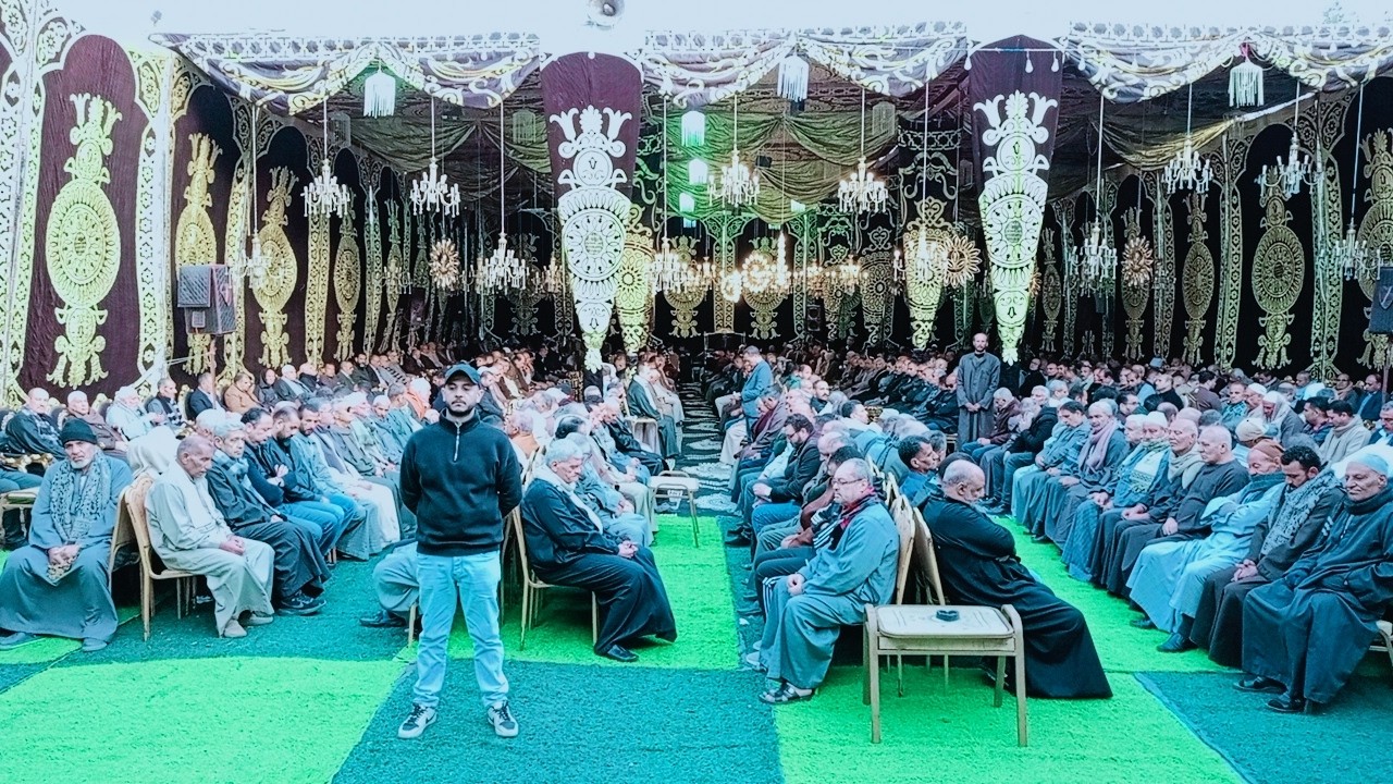 عزاء العميد على البرعى راضى الشيخ حسام محمد الجعيدى سورة الانعام مسهله 26- 2- 2026
