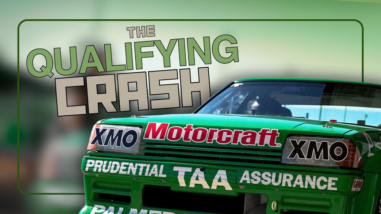 Bathurst 1983 Top Ten Shootout Crash - GREENS-TUF XE FORD FALCON IS BACK ON THE TRACK!