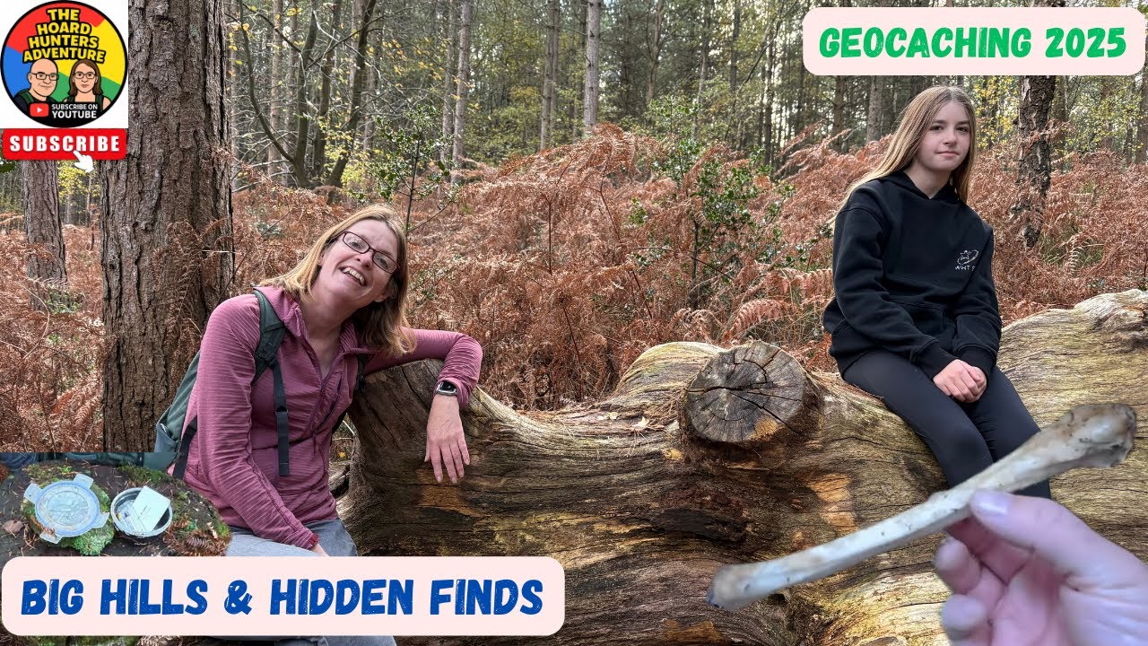 Family Geocaching Hike in the Surrey Hills | Geocaches, Big Hills & Fun Finds