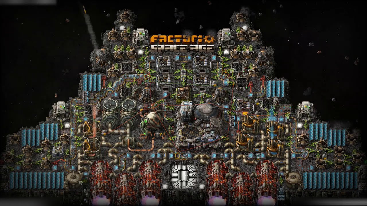 Factorio: Space Age (Title screen)