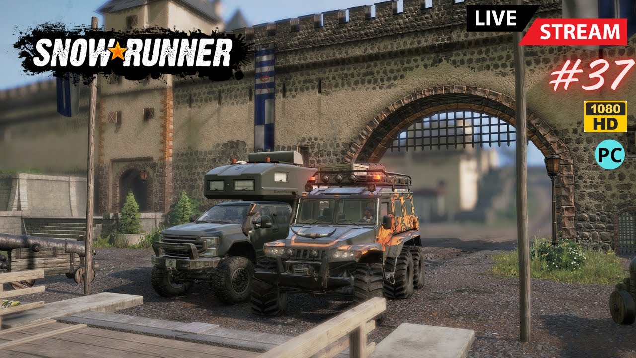 SnowRunner 🔴 Jazda z WIDZAMI na mapie Austria | LIVE PL