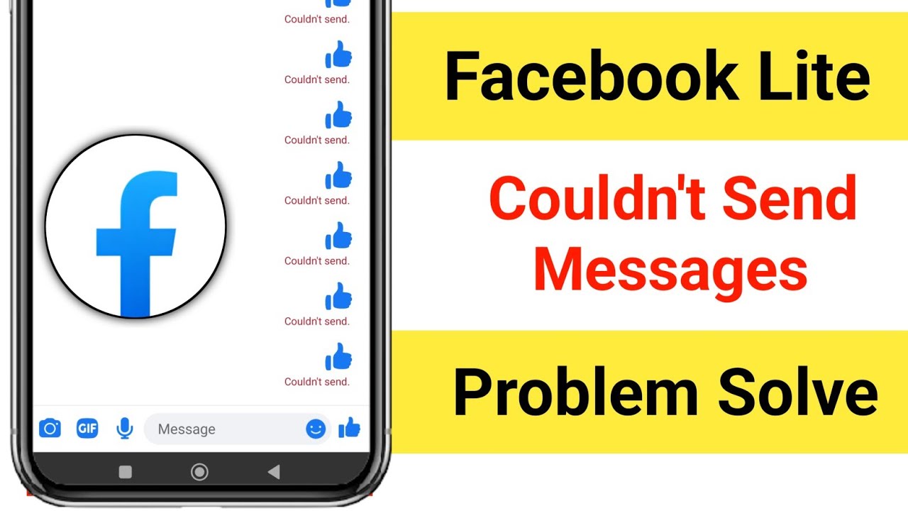 Исправление проблемы с отправкой сообщения в Facebook Lite || Не удалось отправить сообщение в Fa...